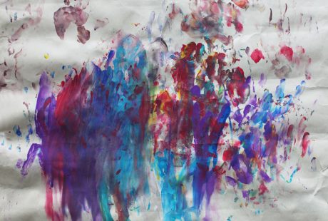 Kid art painting by Diem Ricotta