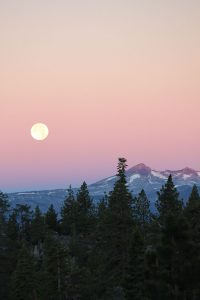 lunar landscape full moon pyramid peak