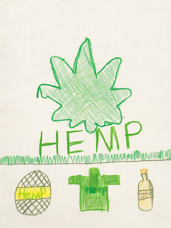 hemp illustration by Diem age 8